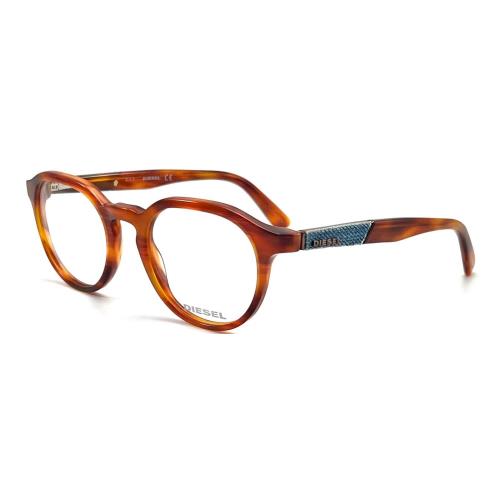 Diesel DL5250 054 Red Havana Eyeglasses 48-20 145