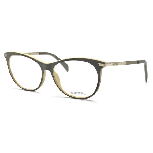 Diesel DL5219 047 Light Brown Eyeglasses 54-14 135