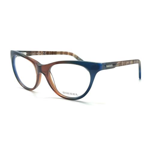 Diesel DL5056 092 Blue Eyeglasses 50-16 140