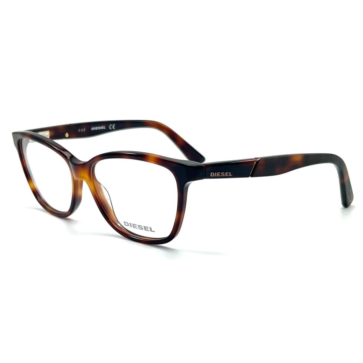 Diesel DL5282 052 Dark Havana Eyeglasses 53-14 140