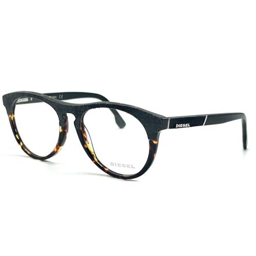 Diesel DL5204 056 Havana Eyeglasses 53-17 145