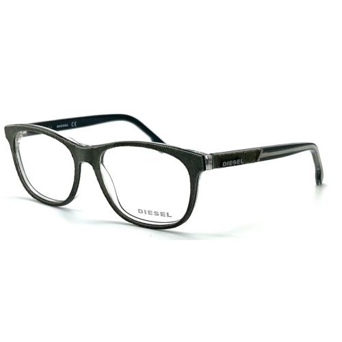 Diesel Denim DL5192 098 Dark Green Eyeglasses 52-15 145