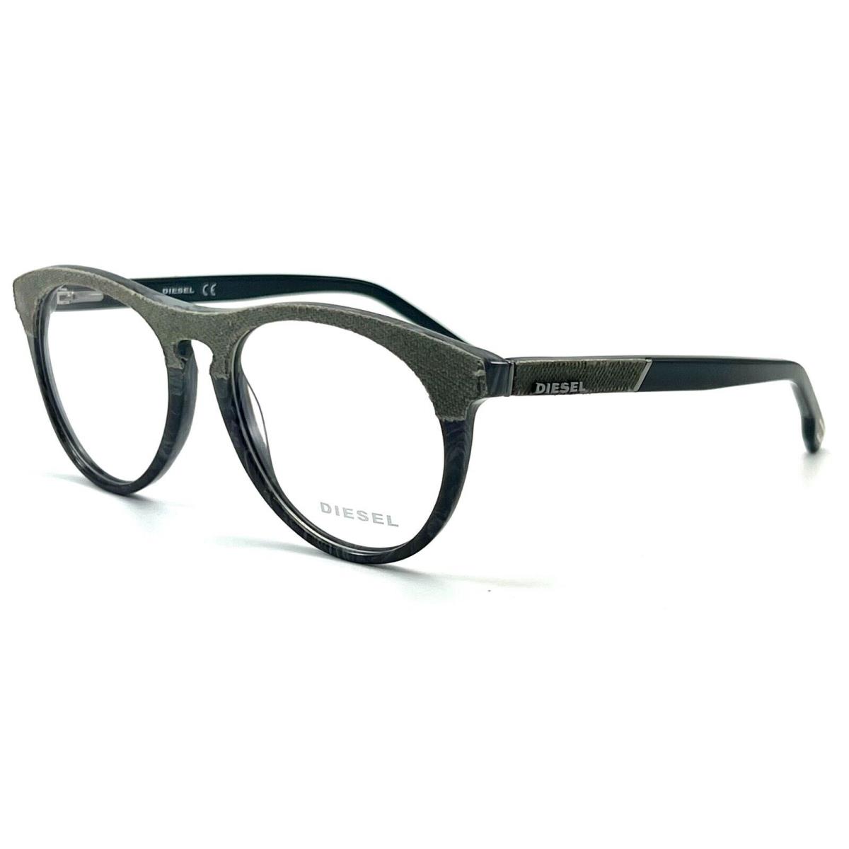 Diesel Denim DL5204 005 Black Eyeglasses 53-17 145