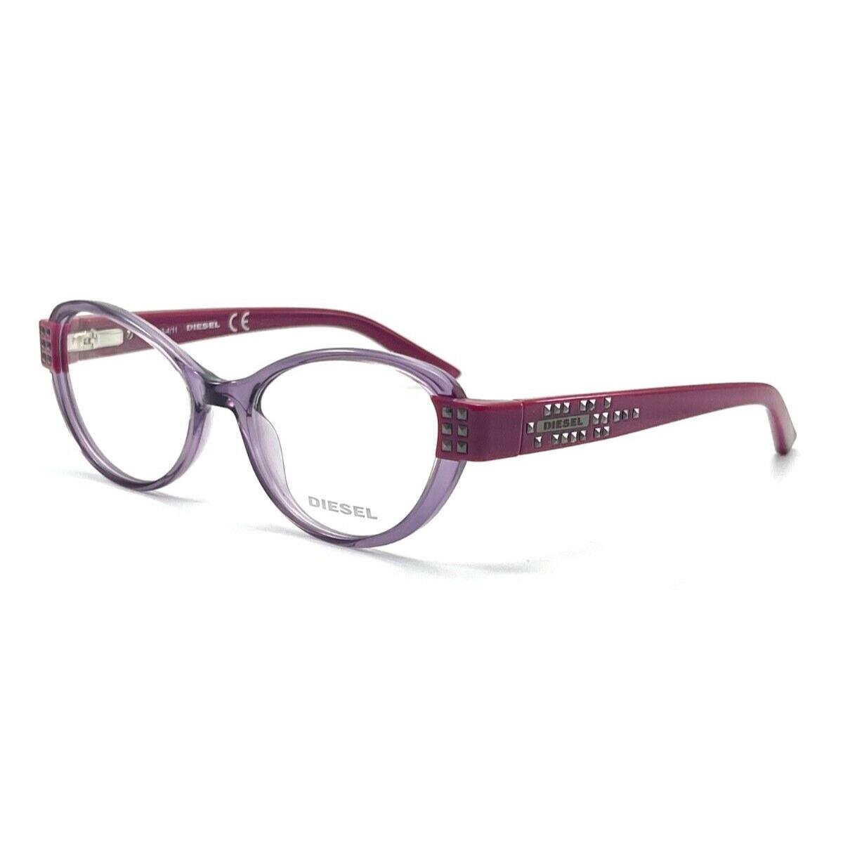 Diesel DL5011 081 Shiny Violet Eyeglasses 51-17 135