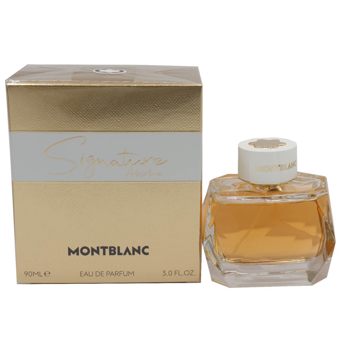 Montblanc Signature Absolue By Mont Blanc 3.0 oz/90 ml Edp Spray For Women