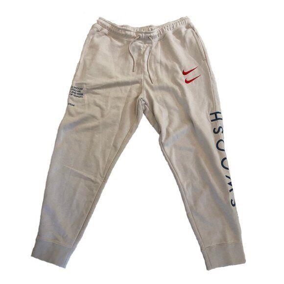 Nike Men`s Nsw Double Swoosh Fleece Jogger Pants DJ0467-104 Multi Size