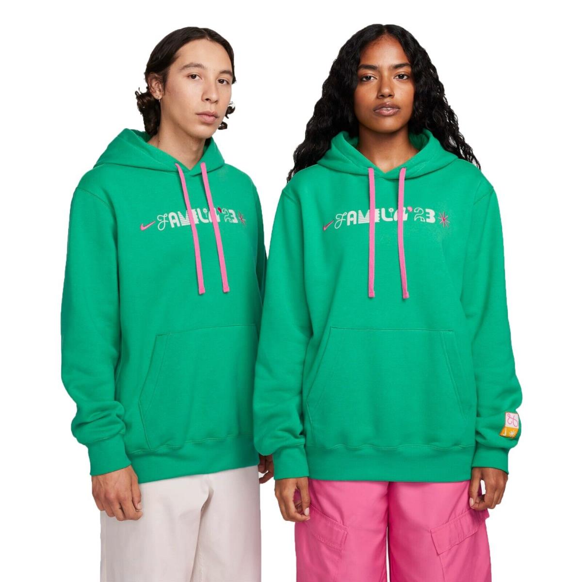 Nike Sportswear Club Fleece Familia Stadium Green FQ7321-324 Men Pullover Hoodie