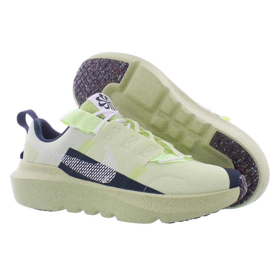 Nike Crater Impact Boys Shoes - Lime Ice/Navy/Lemon Twist/White, Main: Blue