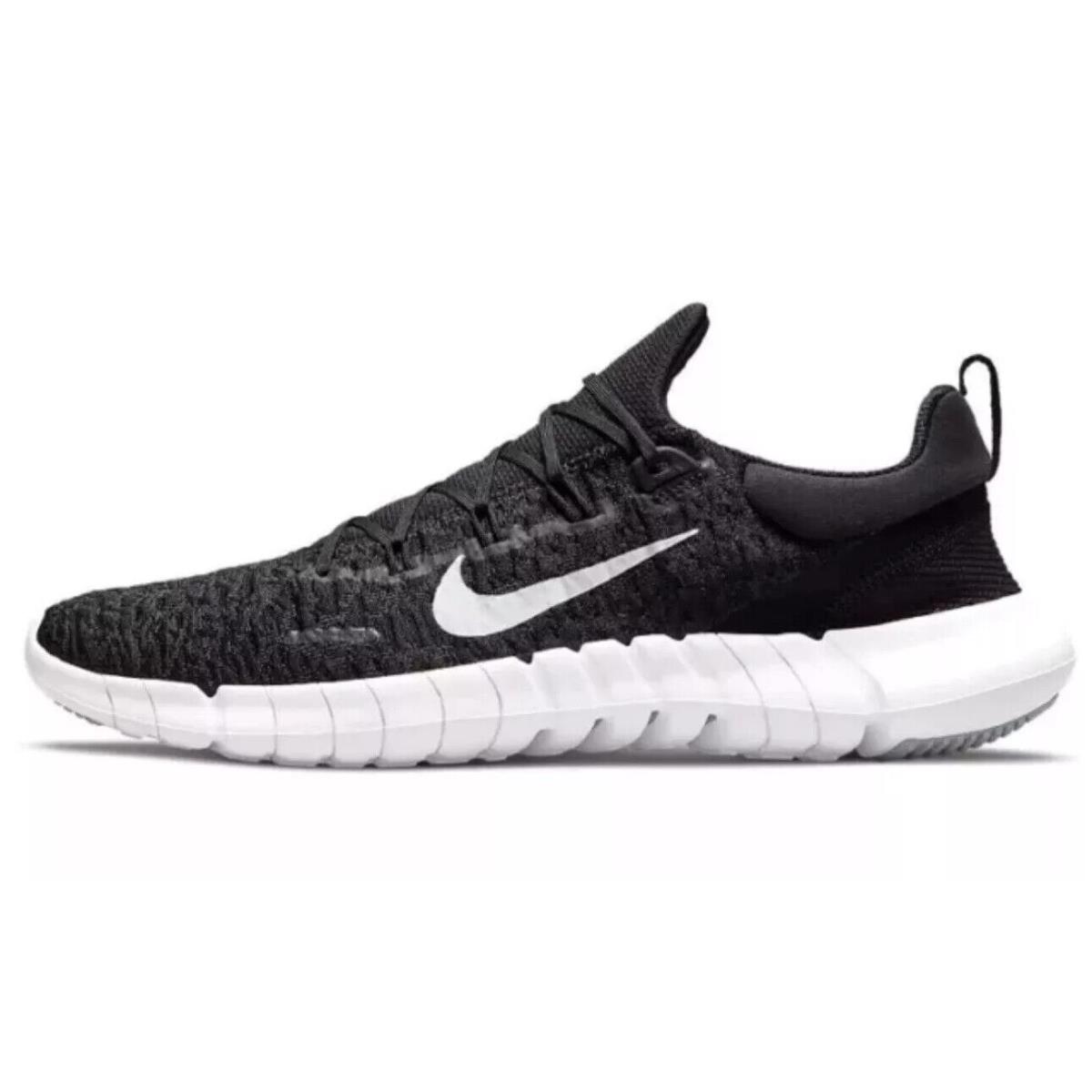 Nike Mens Free RN 0.5 Next Nature Running Shoes CZ1884 001 - BLACK/WHITE-DK SMOKE GREY