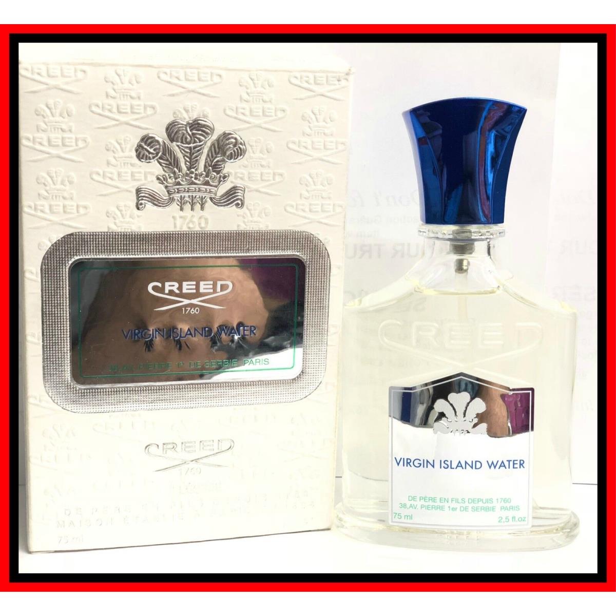 Virgin Island Water By Creed 2.5oz Eau De Parfum