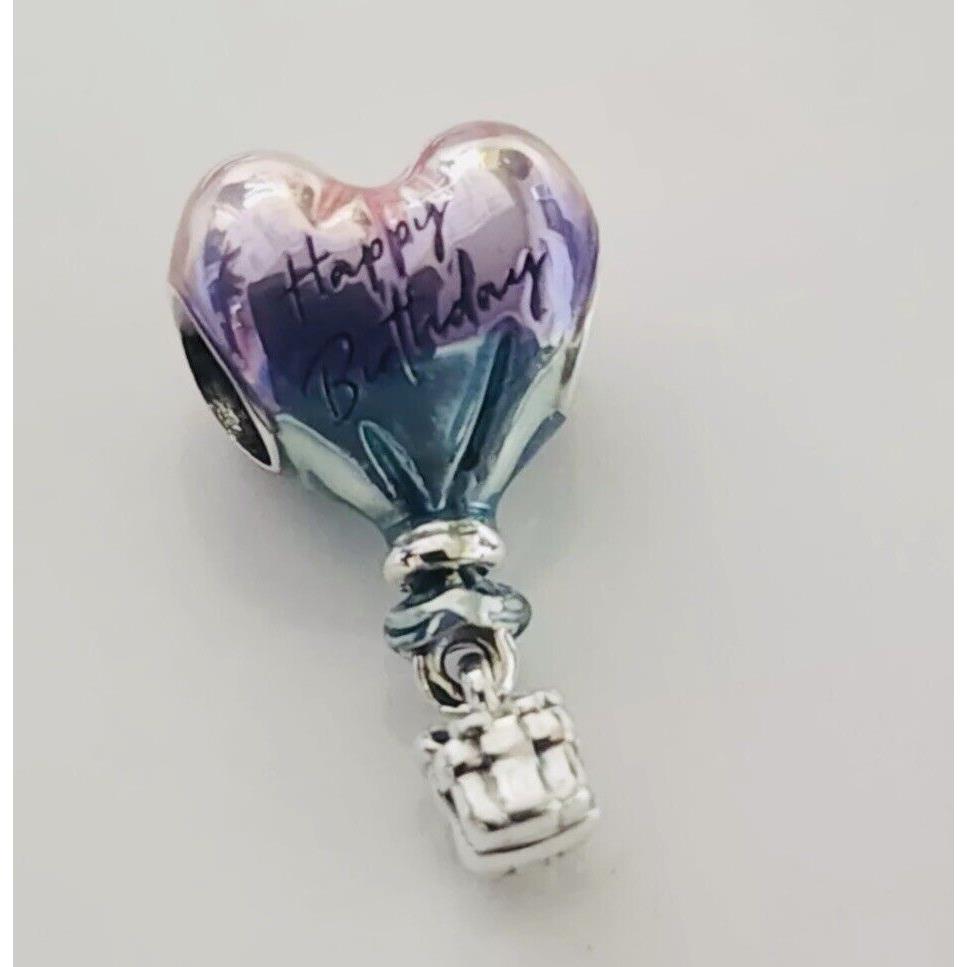 Pandora Happy Birthday Hot Air Balloon Charm W/pandora Tag 791501C01