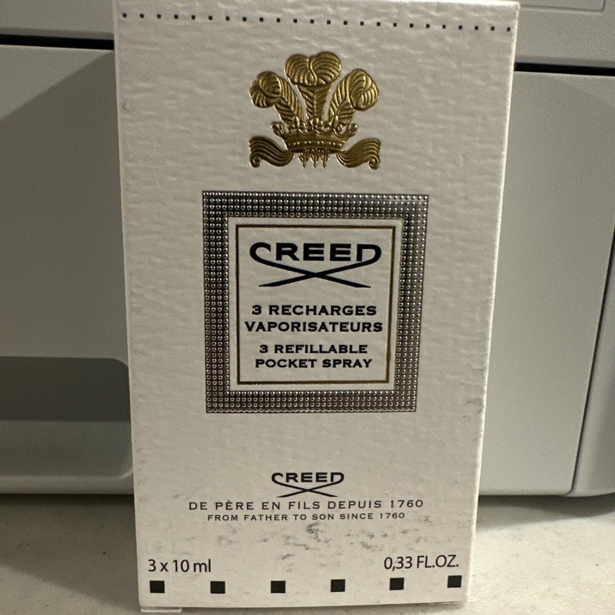 Creed Spring Flower Eau De Perfume 3 x 10ml Travel Set 3 Battle