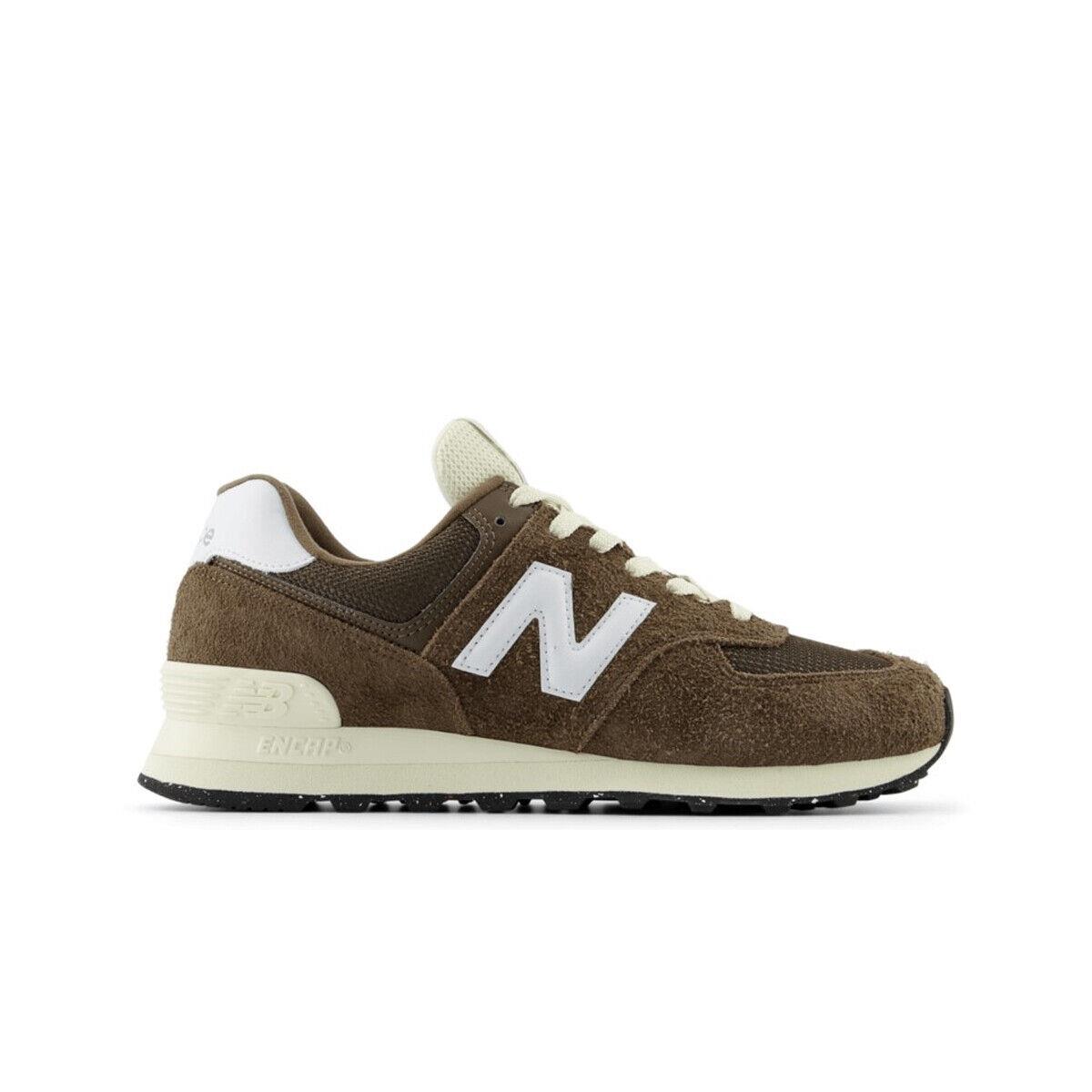 New Balance 574 Running Shoes Unisex Brown U574V2