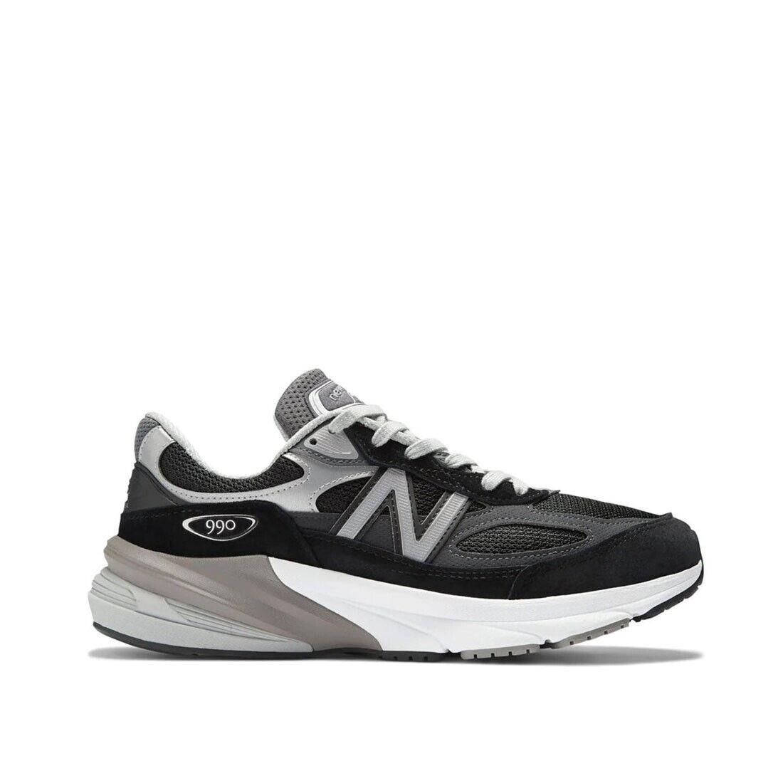 New Balance W990BK6 Women`s Classics Made in Usa 990v6 in Black/black - Medium - Black