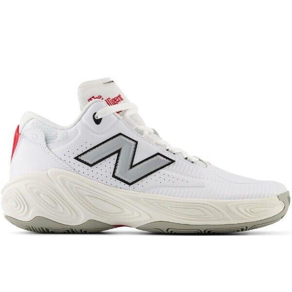 New Balance Fresh BB V2 White Silver BBFRSHO2 Mens NB Basketball Shoes Sneakers