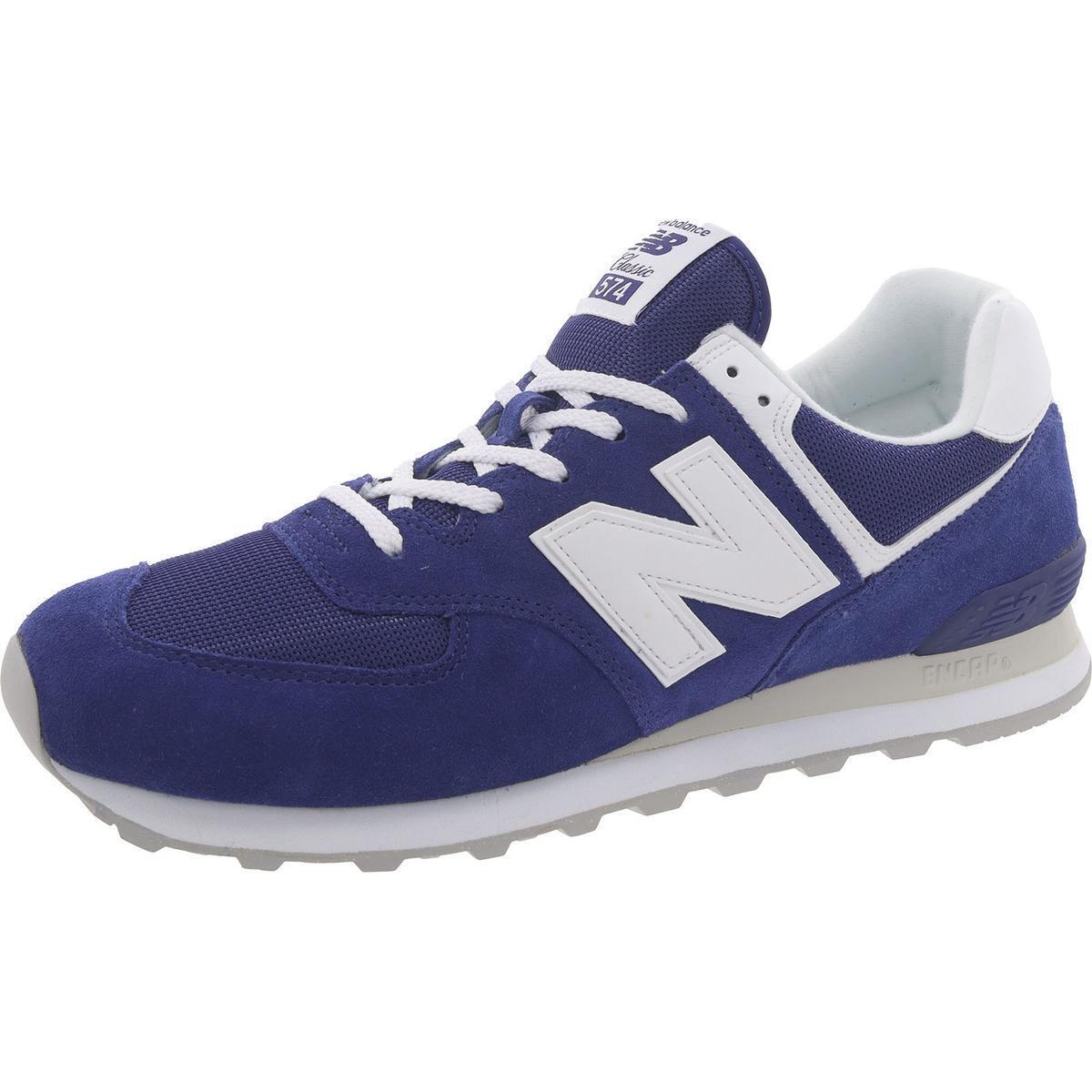 New Balance Mens Blue Sneakers Running Training Shoes 14 Wide E Bhfo 6014