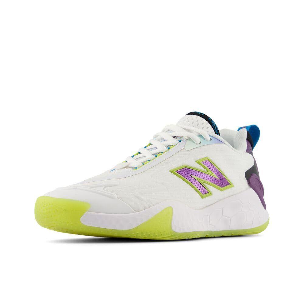 New Balance Women`s Fresh Foam X Ct-rally Unity of Sport Tennis Shoe White/purp