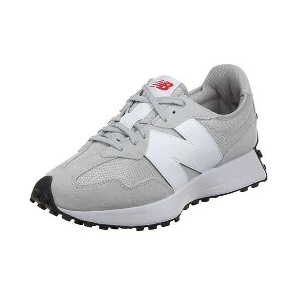 New Balance Men`s 327 Suede Trainers Grey Grey 11.5