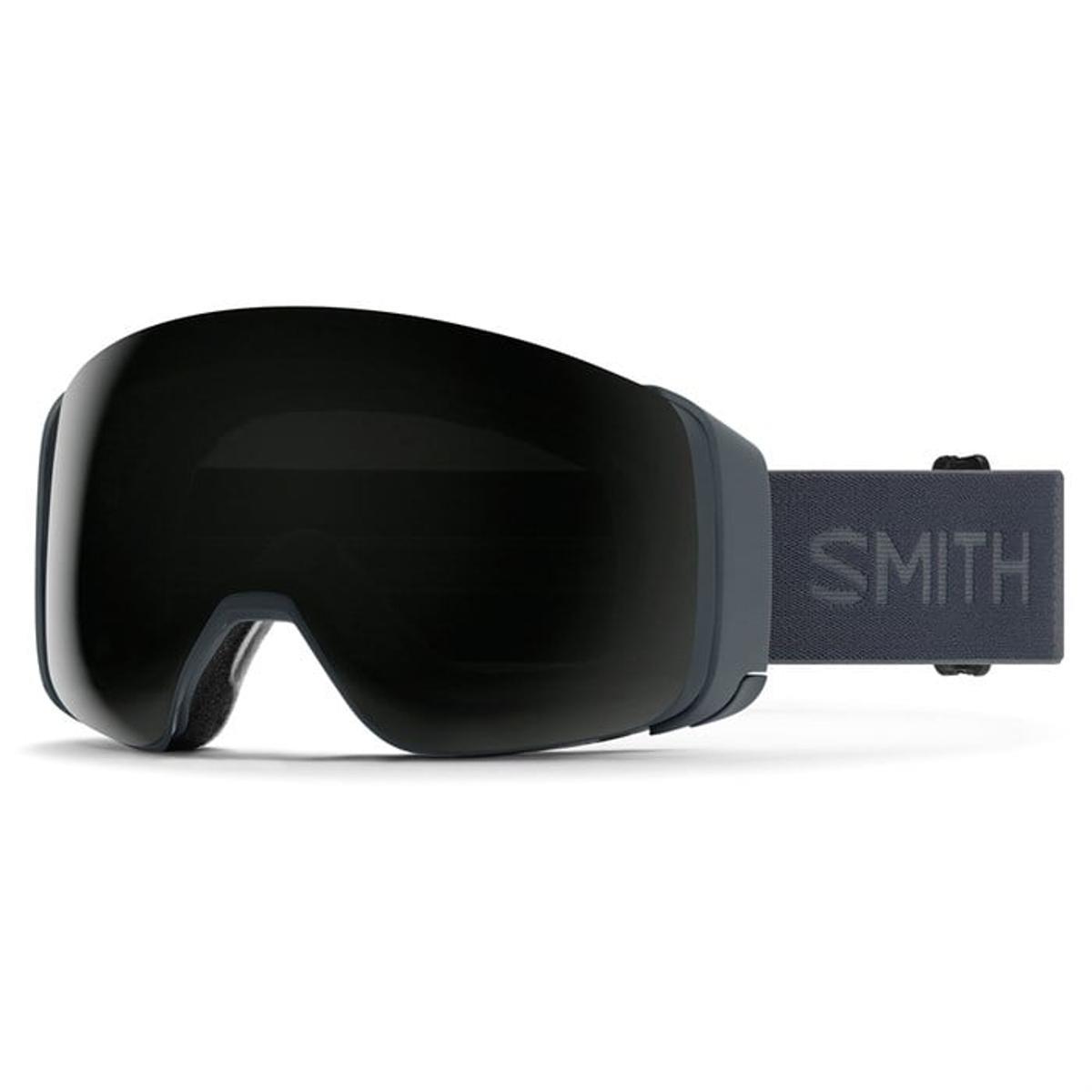 Smith 4D Mag Snow Goggles 2025 Slate w/ChromaPop Sun Black Lens + Chromapop Storm