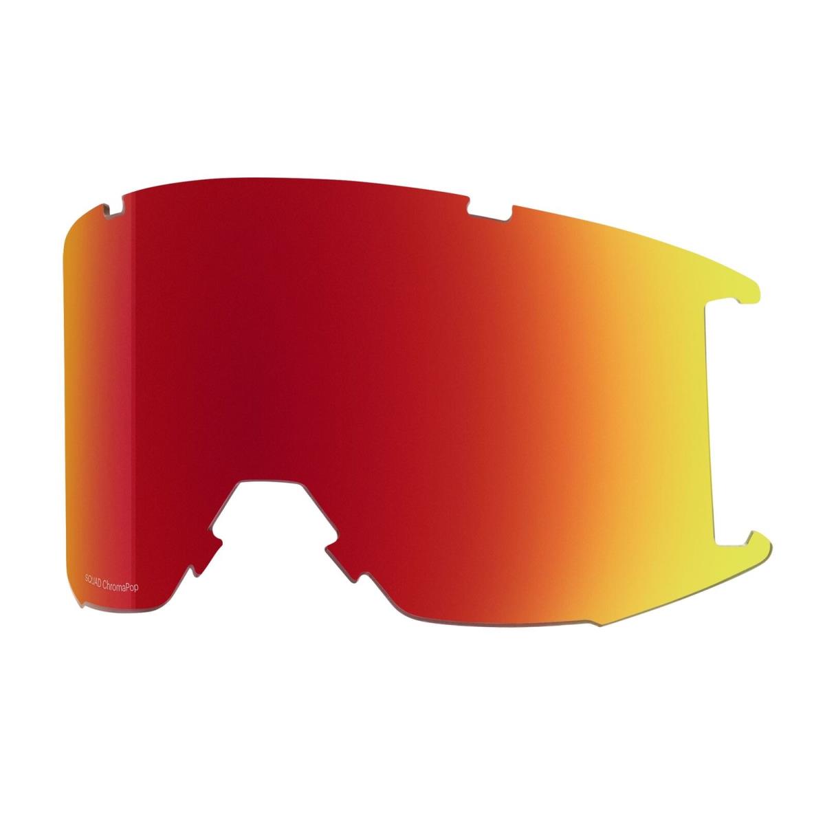 Smith Squad Replacement Lens Chromapop Photochromic Red Mirror Lens