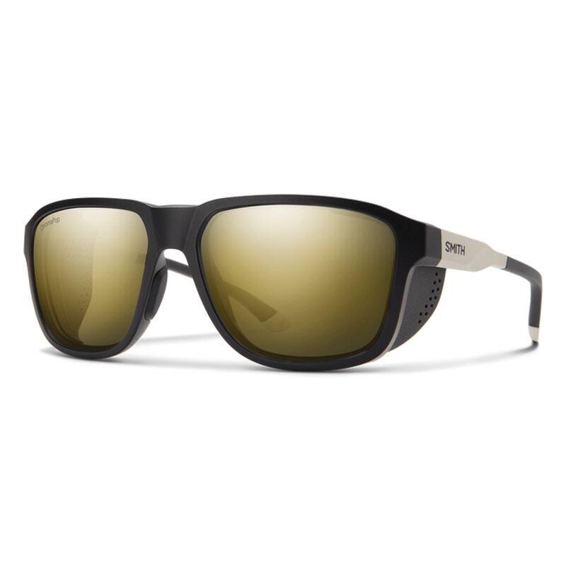 Smith Unisex Embark Sunglasses Polarized Black Gold