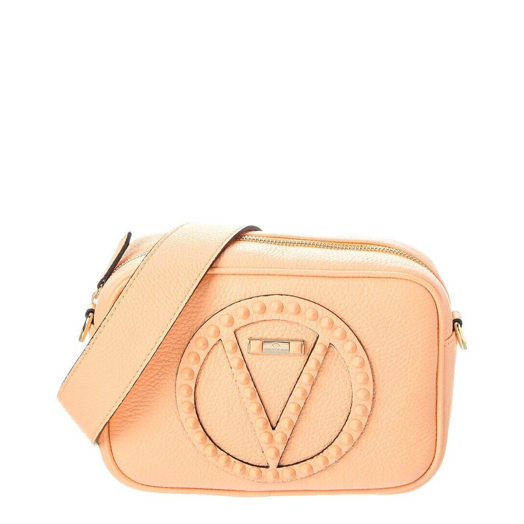 Valentino By Mario Valentino Mia Rock Leather Crossbody Women`s Pink