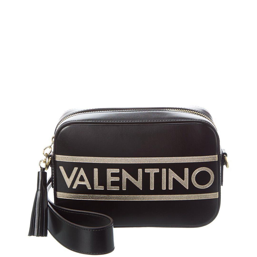 Valentino By Mario Valentino Babette Lavoro Leather Crossbody Women`s Black