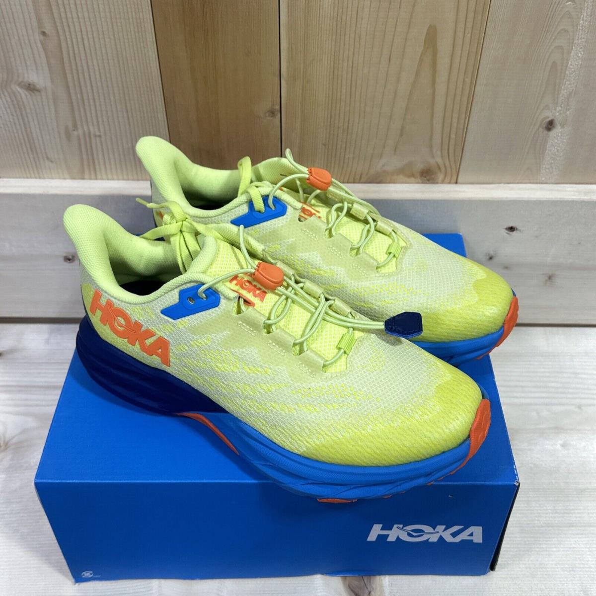 Hoka One One Y Speedgoat 5 Size 5.5 Youth Medium Citrus Glow Vibrant Orange