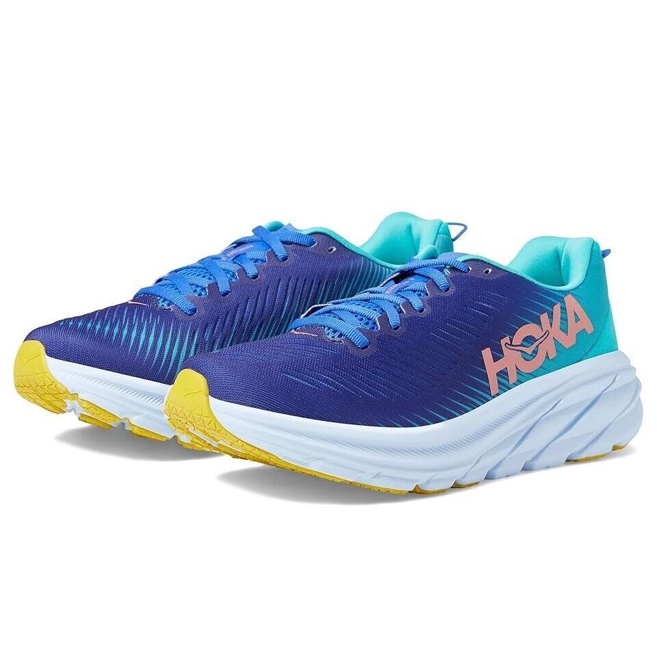 Hoka Z69108 Womens Blue Rincon 3 Athletic Shoes Size US 11 B EU 44