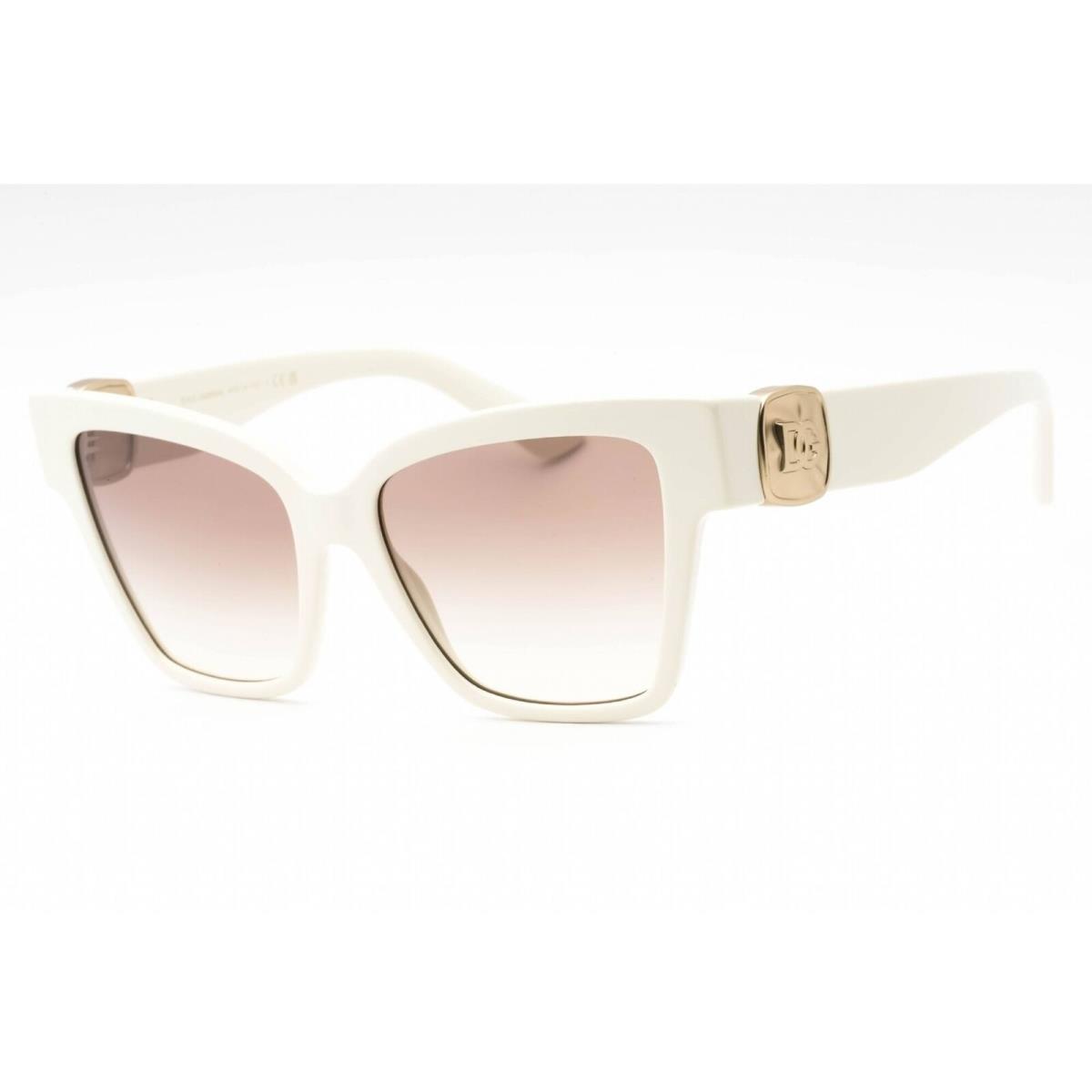 Dolce Gabbana Women`s Sunglasses Cream Plastic Cat Eye Frame 0DG4470 331294