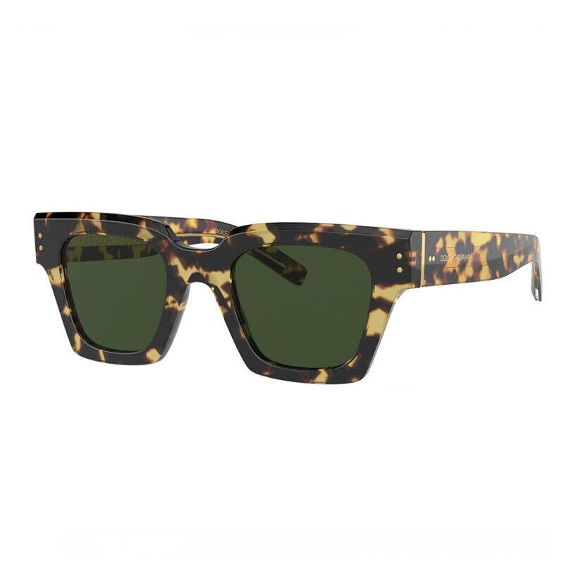 Dolce Gabbana DG4413 337552 Yellow Spotted Havanal/green 48-23-145