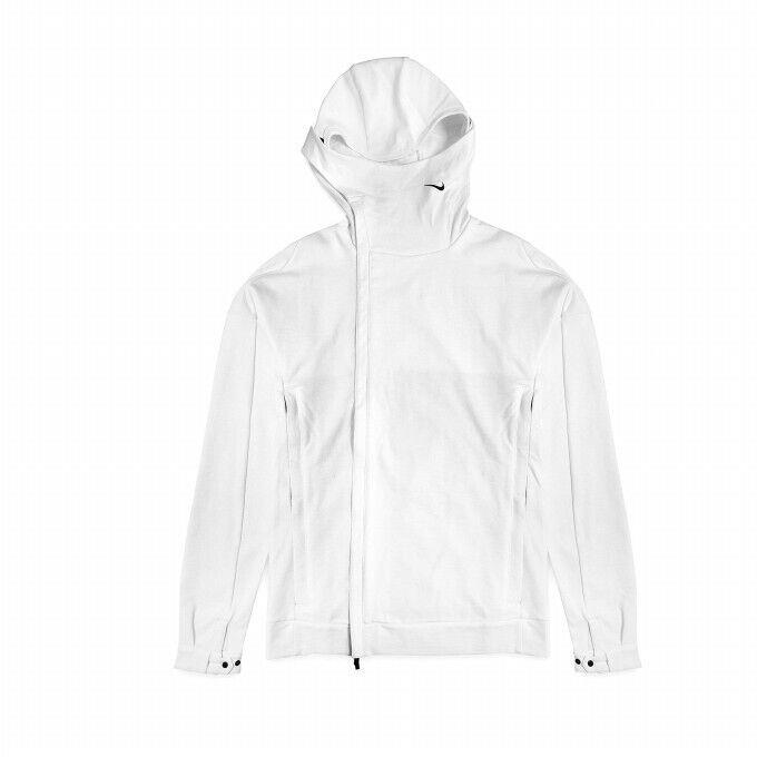 Nike Lab Aae 2.0 Men`s Hoodie AQ0565 Summit White/black Medium