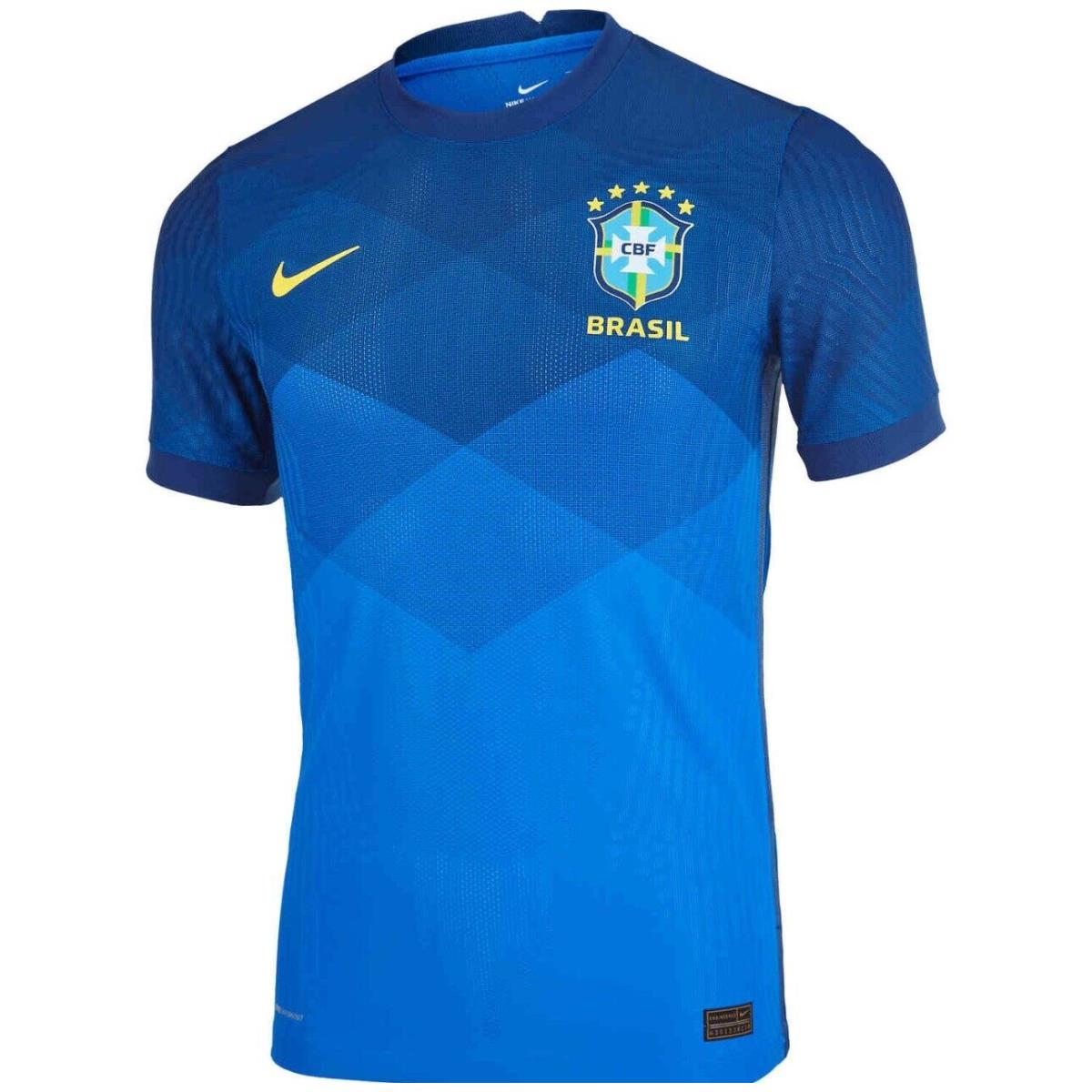 2020 Nike Brasil Brazil Away Match Jersey Cbf CD0597-427 Medium