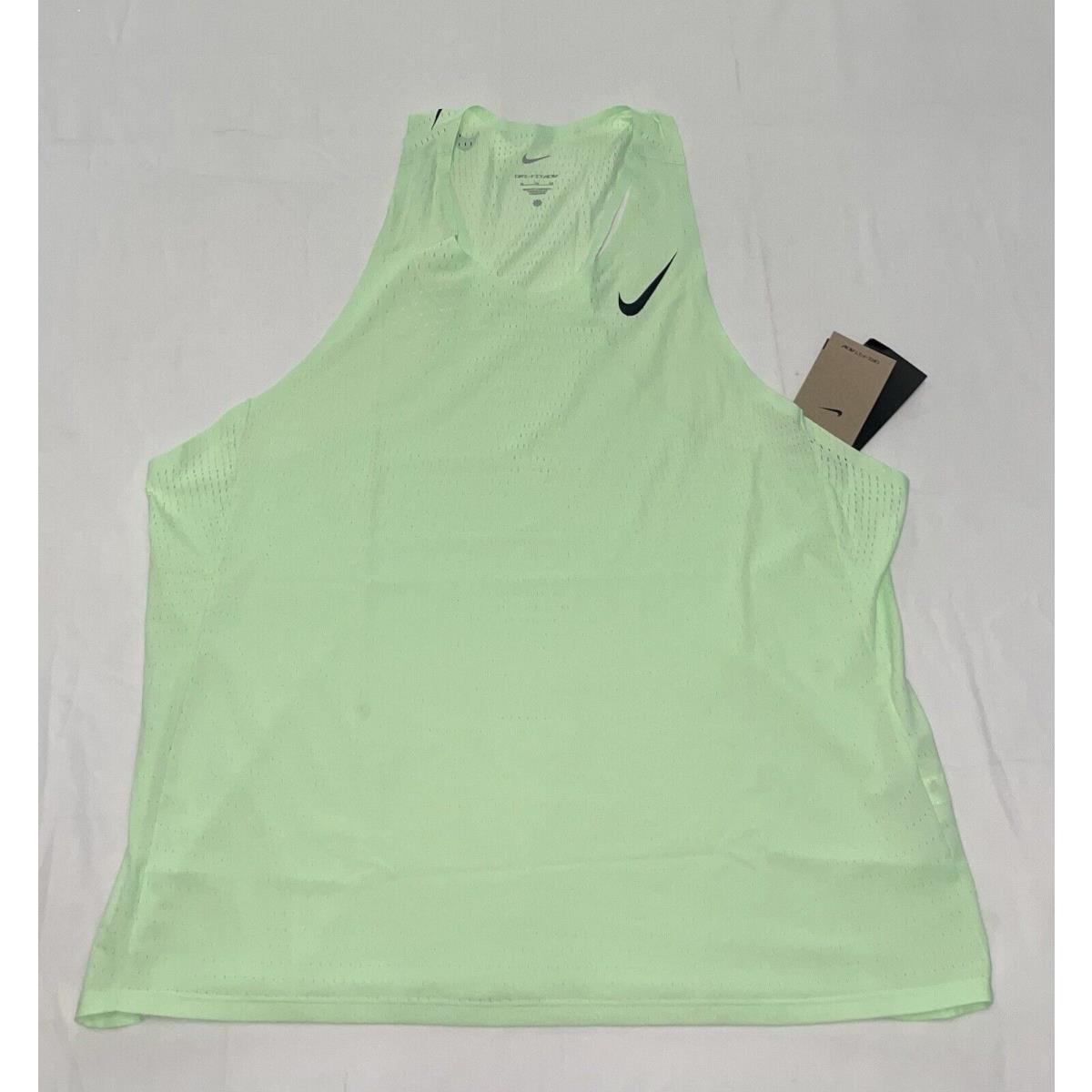 Nike Aeroswiftmen`s Dri-fit Adv Running Singlet Tank Top Size X-large