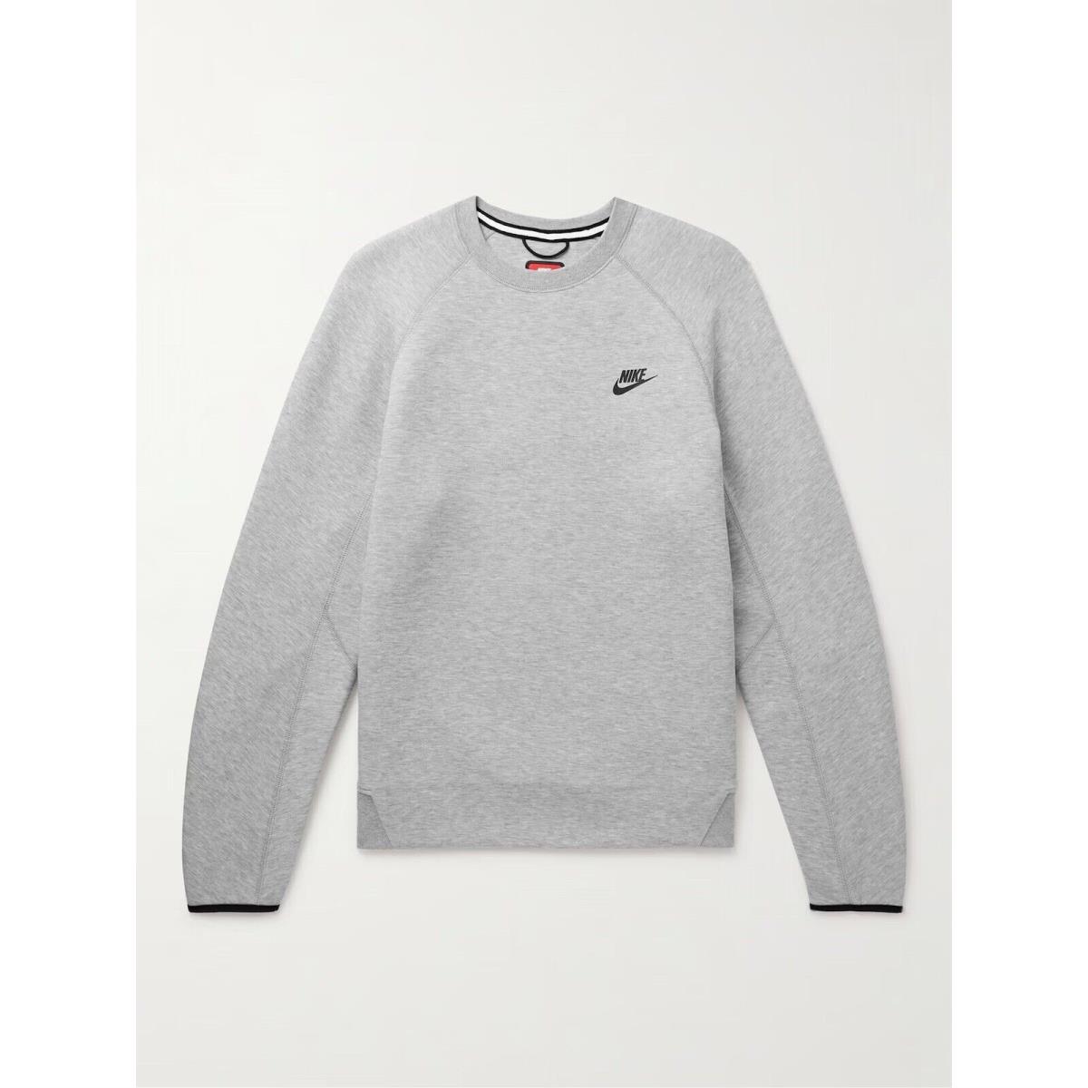 Nike Men`s Tech Fleece Long Sleeve Crew Top Size Large