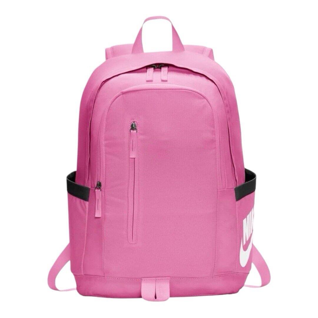 Nike Unisex`s Backpack Pink 15X30X43 cm B X H X T