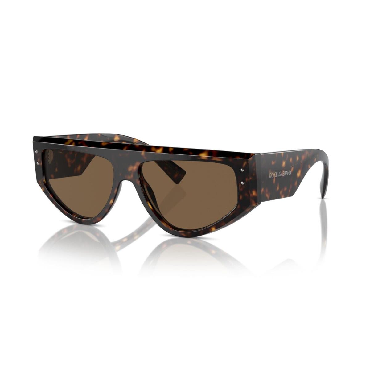 Dolce Gabbana DG 4461 Dark Havana/brown 502/73 Sunglasses