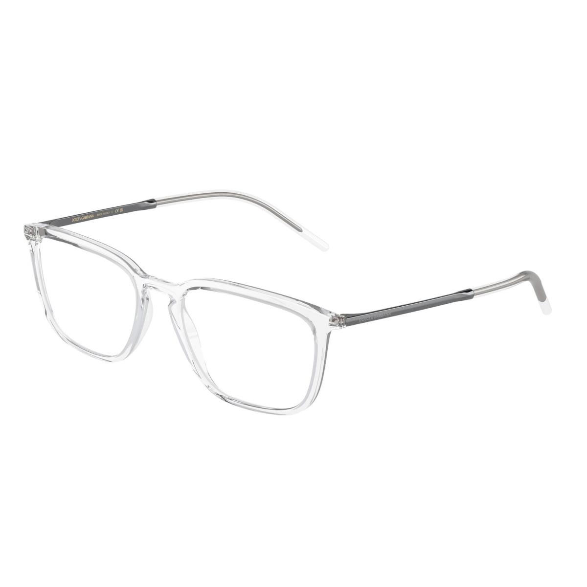 Dolce E Gabbana DG5098 3133 Crystal Demo Lens 52 mm Men`s Eyeglasses