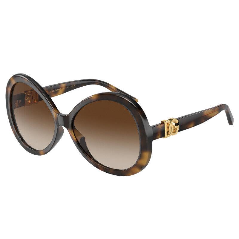 Dolce Gabbana DG6194U 502/13 Havana/gradient Brown 60-16-145 Sunglasses