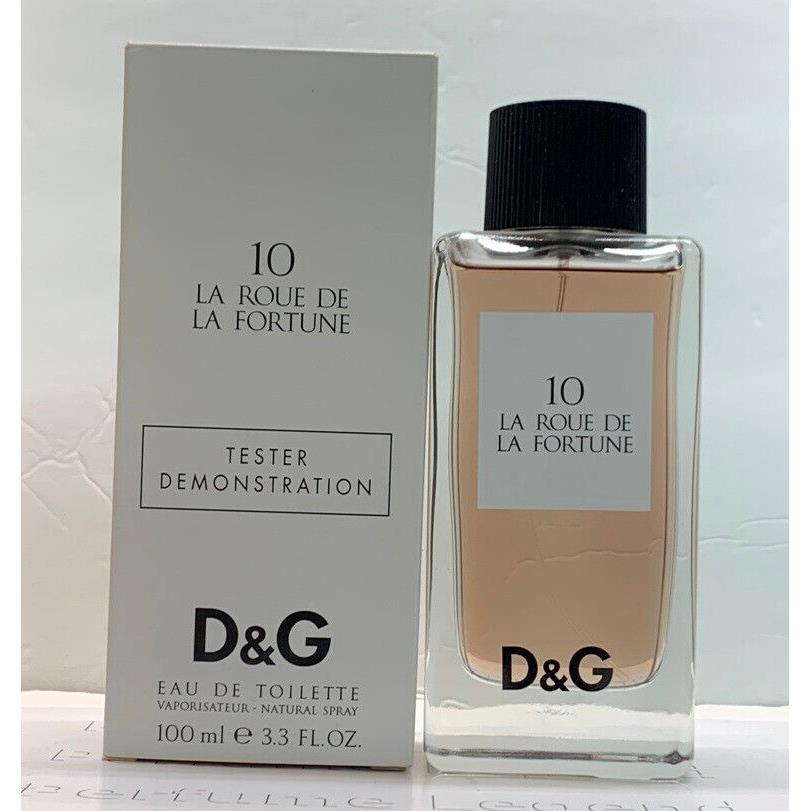 10 LA Roue DE LA Fortune BY Dolce Gabbana Women 3.3OZ Edt Spray Tester SKU5336