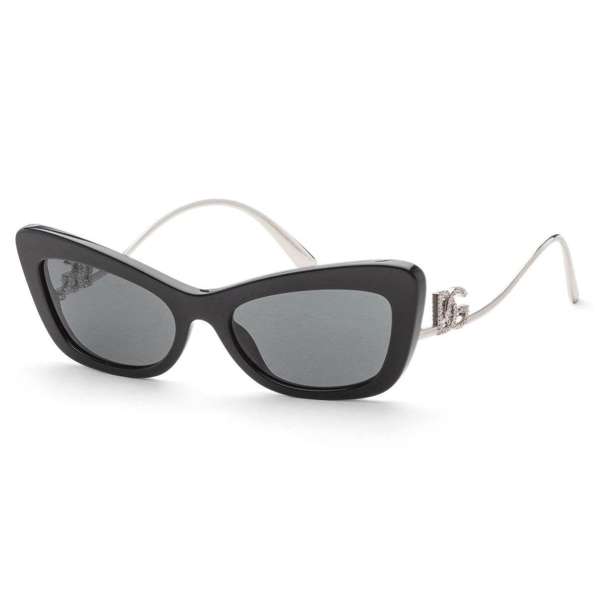 Dolce Gabbana Women`s 55mm Black Sunglasses DG4467B-501-87-55