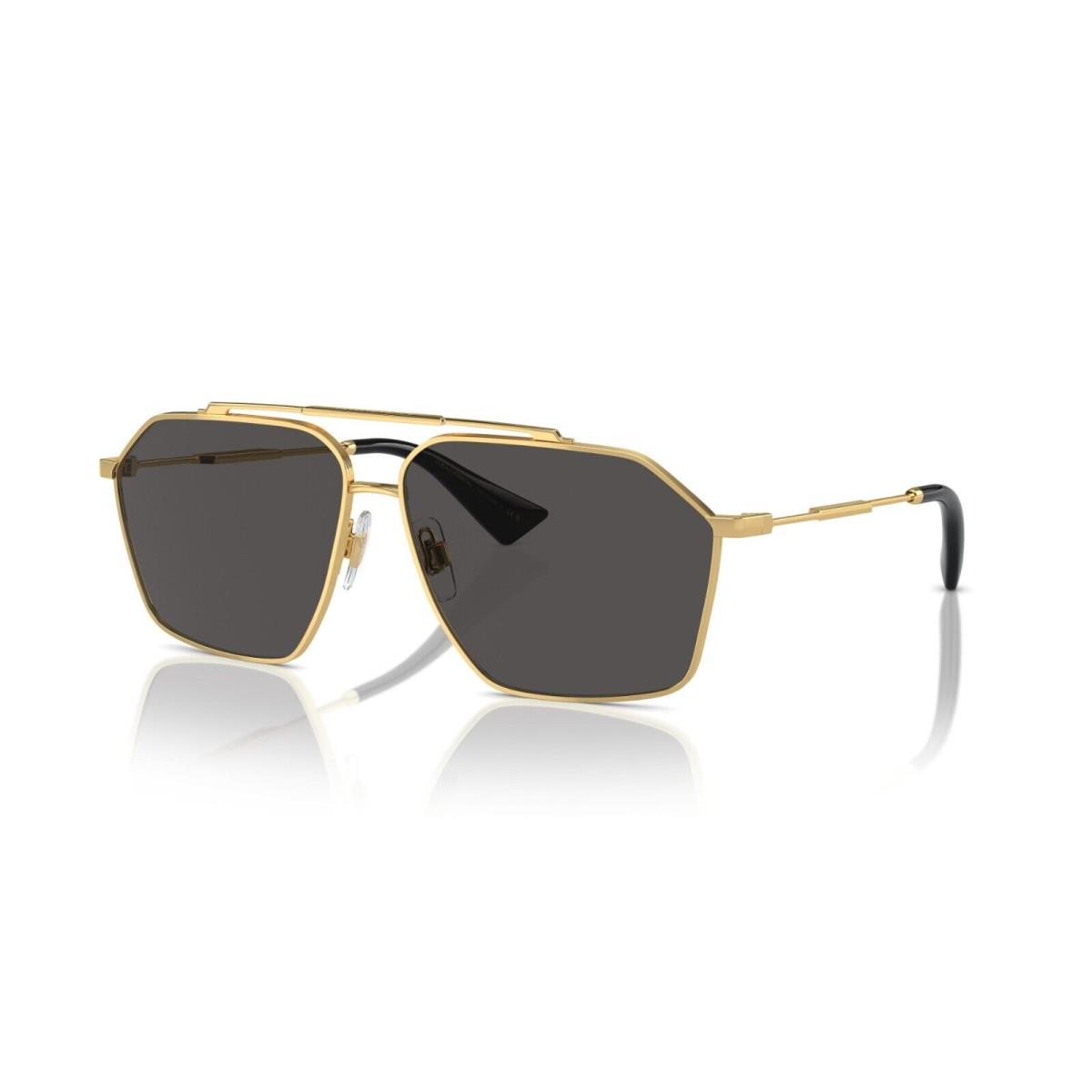 Dolce Gabbana DG 2303 Gold/grey 02/87 Sunglasses