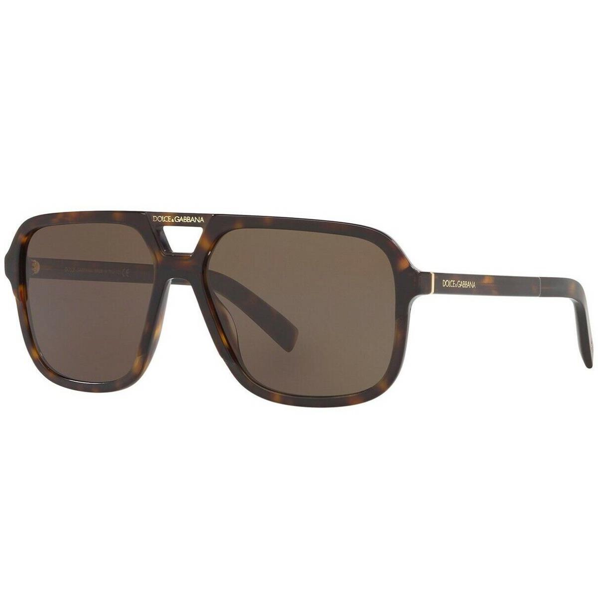 Dolce Gabbana Angel DG 4354 Havana/brown 502/73 Sunglasses