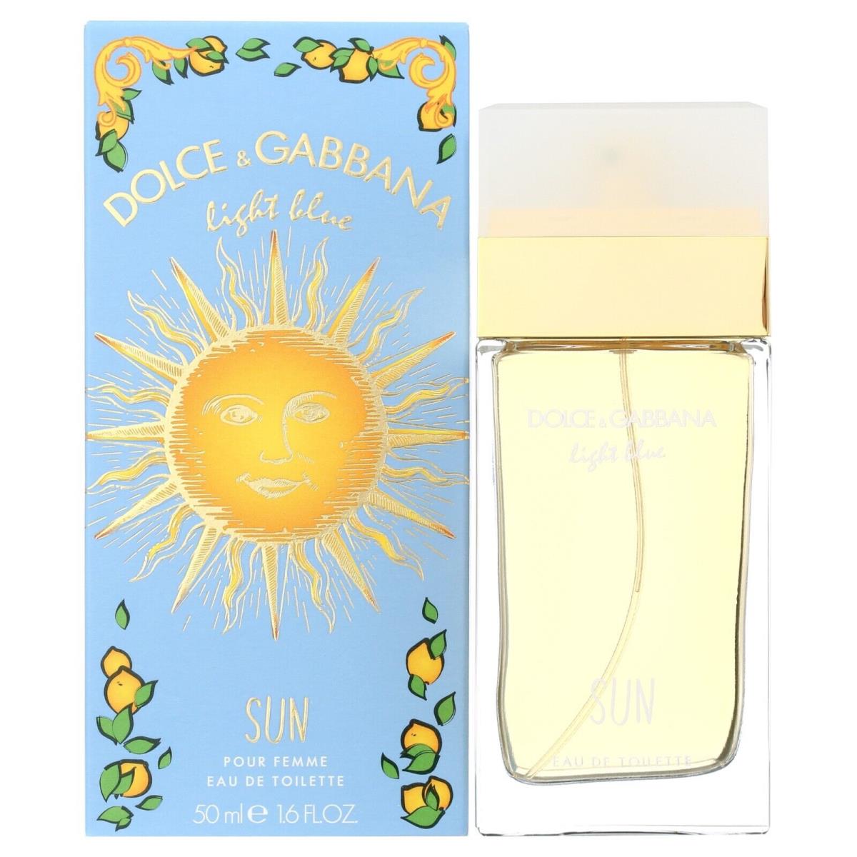 Dolce Gabbana Light Blue Sun Pour Femme Eau de Toilette 1.6-oz Limited Edition