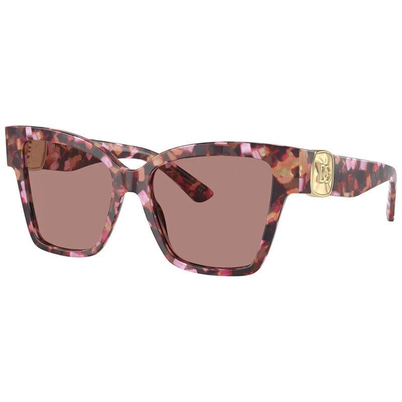 Dolce Gabbana DG4470F 344073 Havana Pink Pearl/light Brown 54-17-145