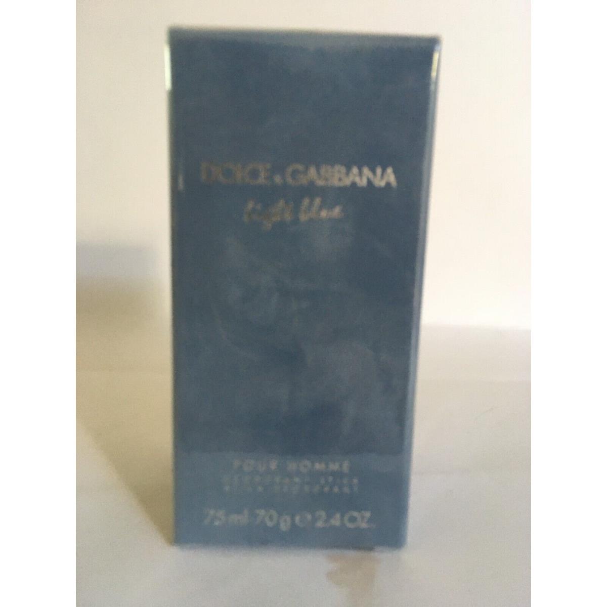 Dolce Gabbana Light Blue 2.4oz Deod.stick For Men Rare