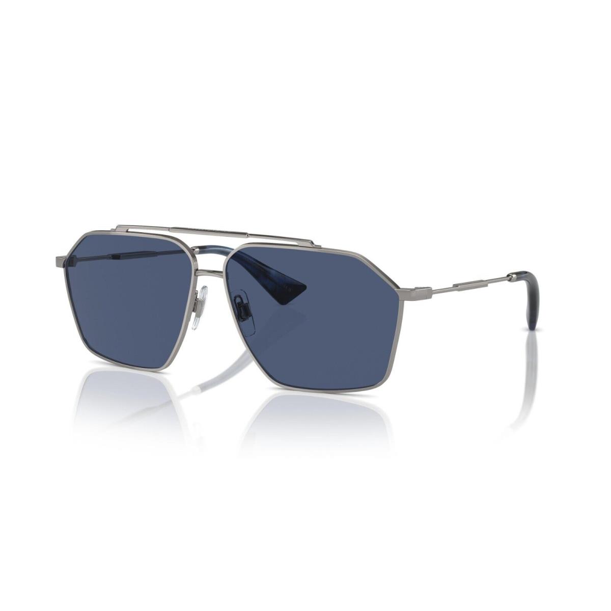 Dolce Gabbana DG 2303 Ruthenium/blue 04/80 Sunglasses