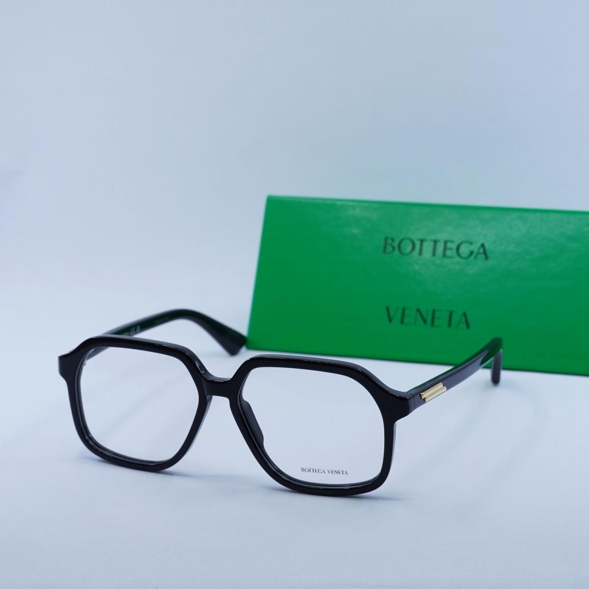 Bottega Veneta BV1329O 001 Shiny Black 55mm Eyeglasses