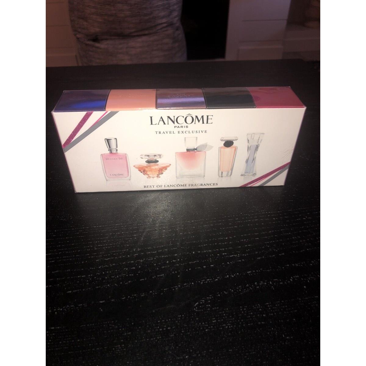 Nip Lancome Paris Travel Exclusive The Best of Lancome Fragrances 5 Piece Set