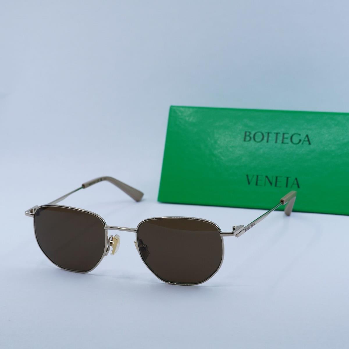 Bottega Veneta BV1301S 002 Rose Gold/brown 50-19-145 Sunglasses